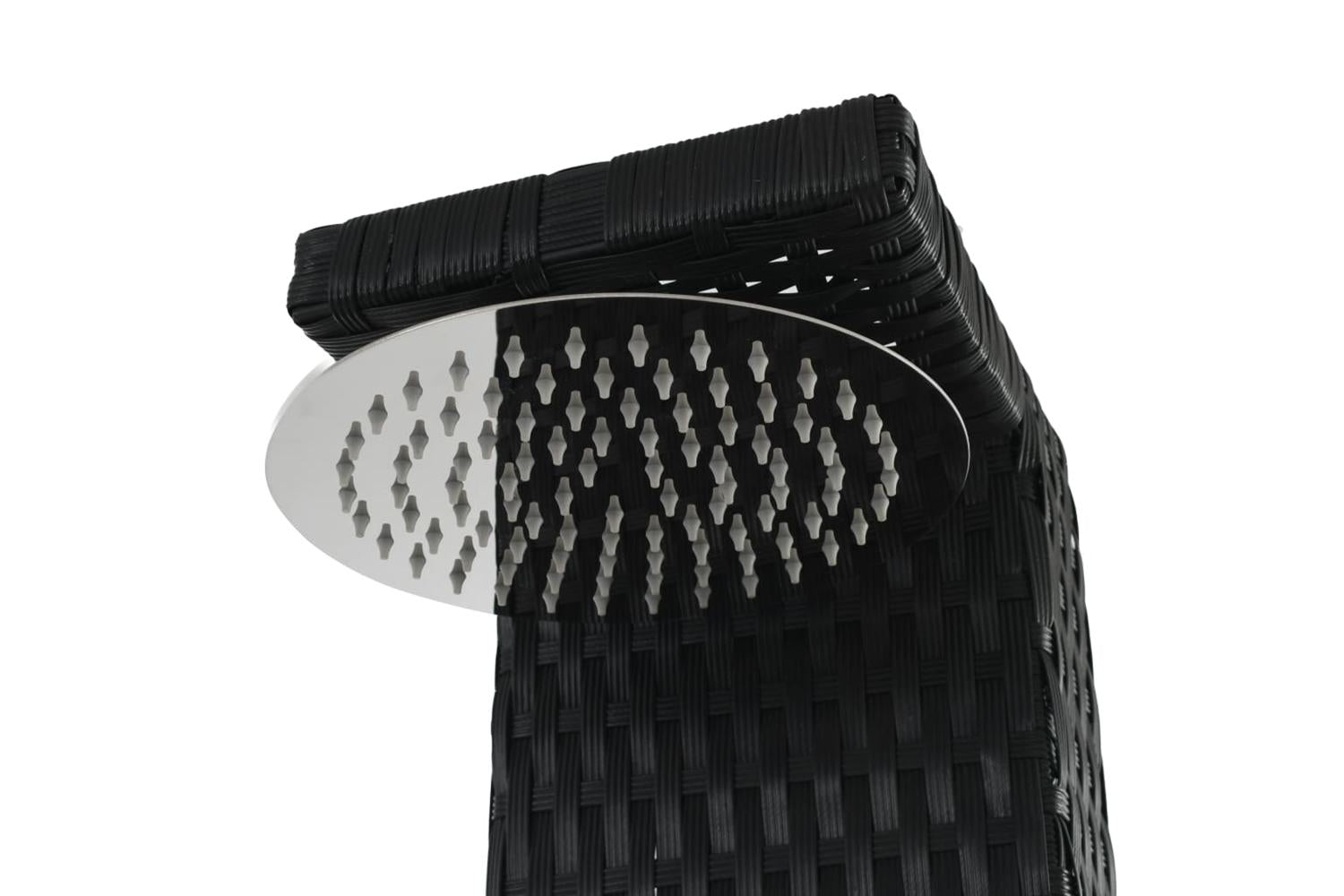 Vidaxl Garden Shower Poly Rattan Wpc-4