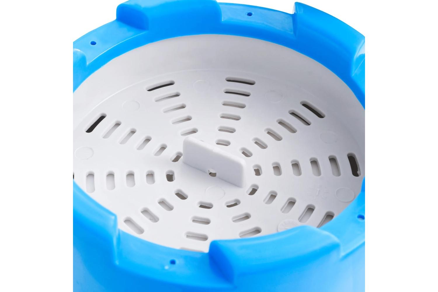 vidaXL 3070798 Splasher Pool With Hanging Skimmer And Pump 350x90cm White-9