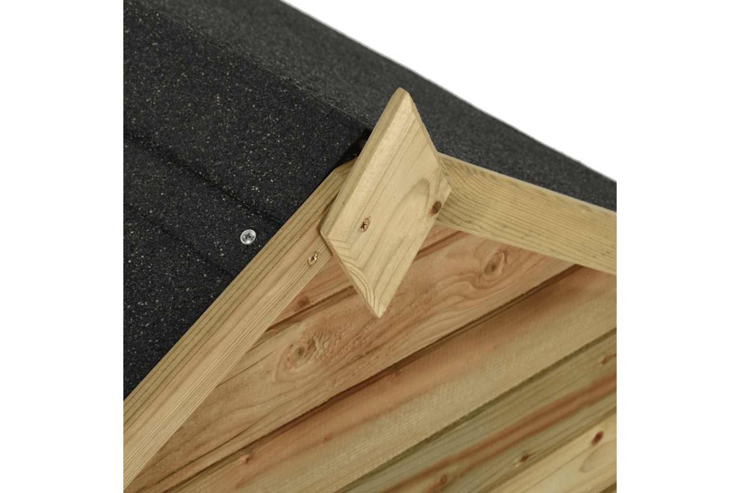 Vidaxl 45151 Garden Dog House With Opening Roof Impregnated Pinewood-6