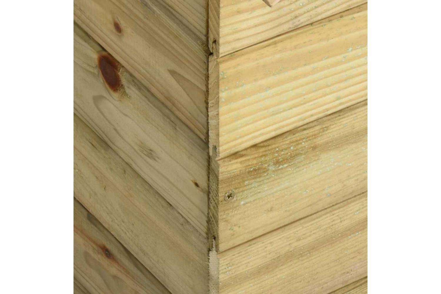 Vidaxl 45151 Garden Dog House With Opening Roof Impregnated Pinewood-7