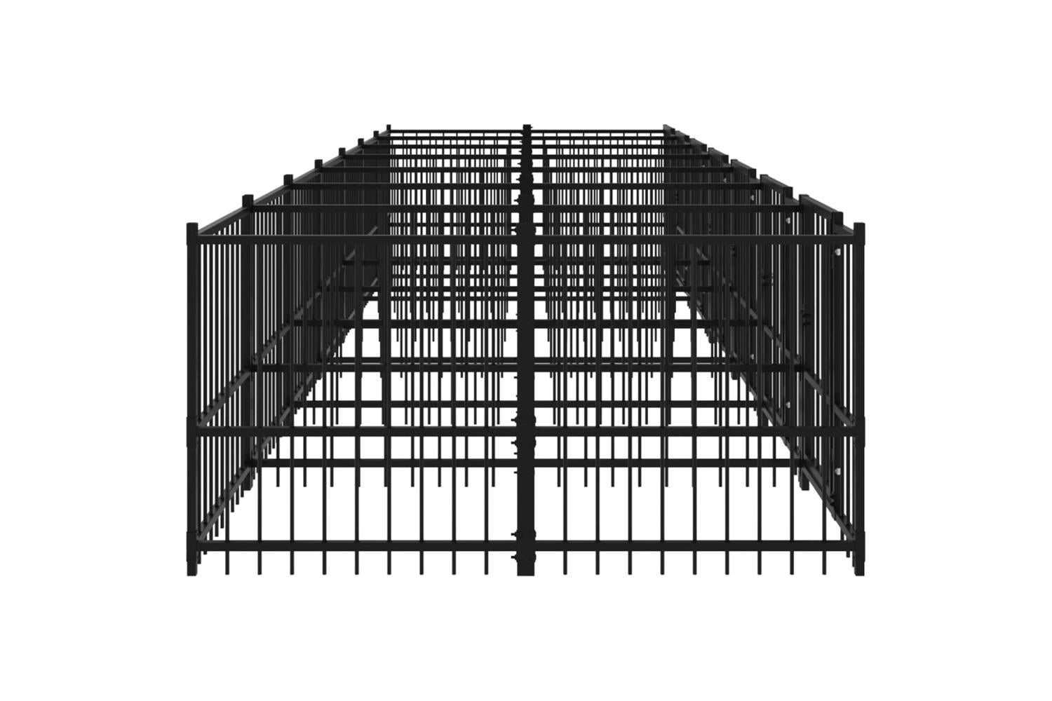 Vidaxl 3124584 Outdoor Dog Kennel Steel 13.14 M2-4