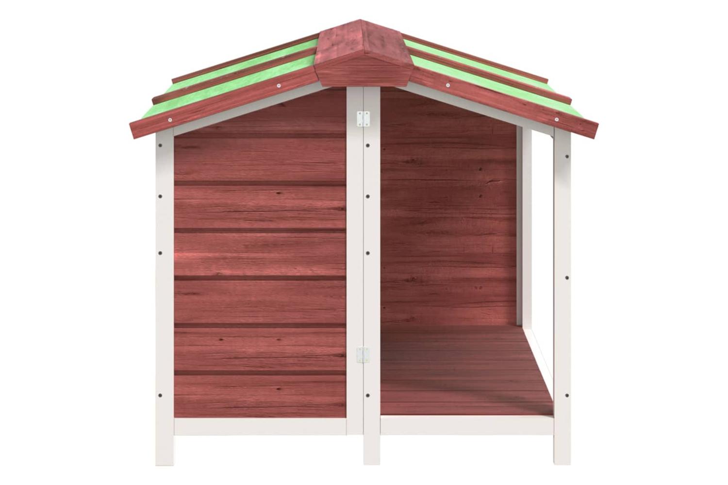 vidaXL 172266 Dog Kennel Mocha 96x87x80.5cm Solid Wood Pine-4
