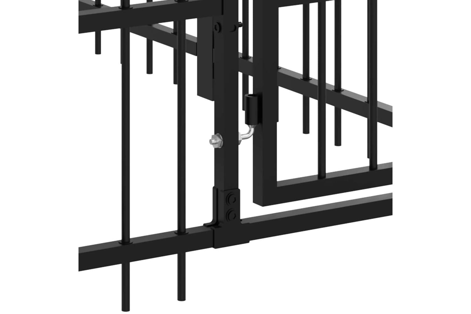 Vidaxl 3124647 Outdoor Dog Kennel Steel 56.45 M2-5
