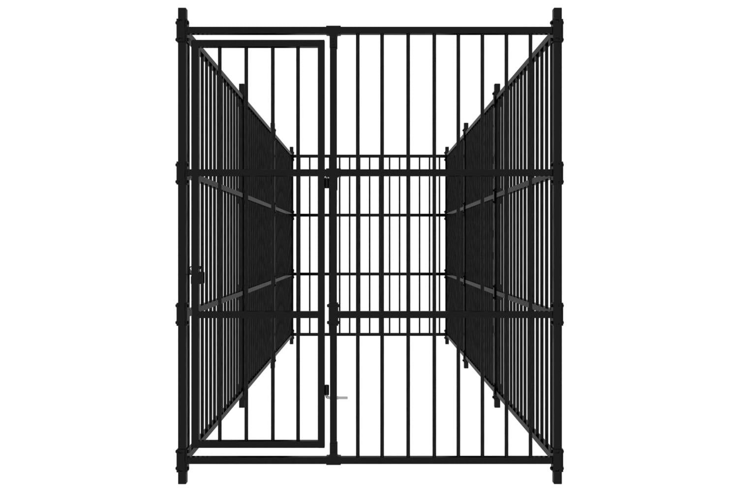vidaXL 170892 Outdoor Dog Kennel 450x150x185cm-2