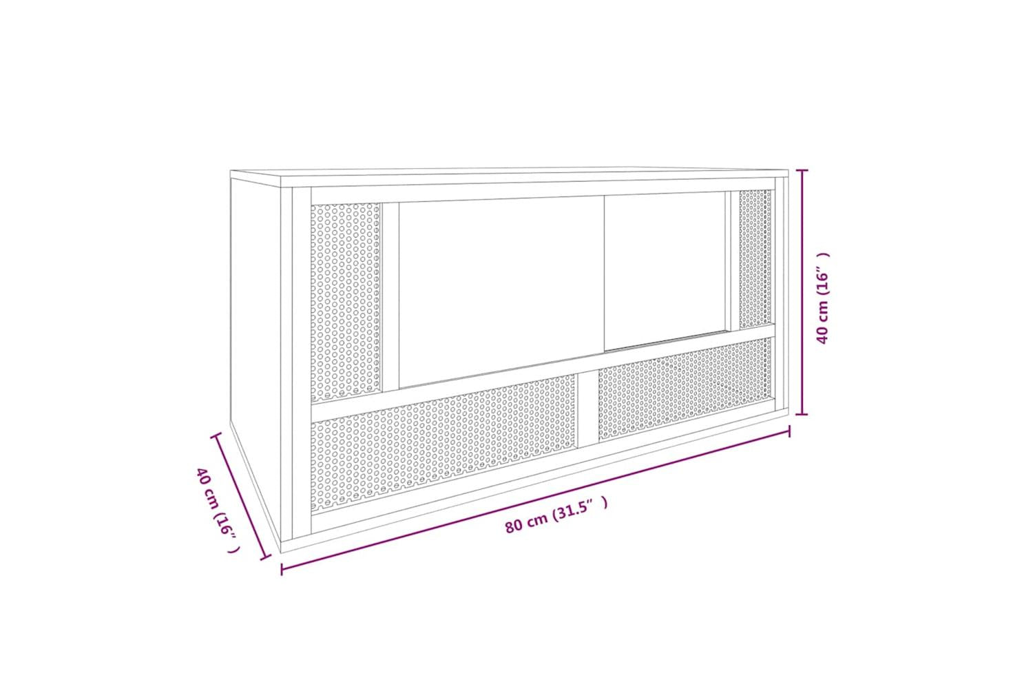 Vidaxl 170886 Terrarium Engineered Wood-6