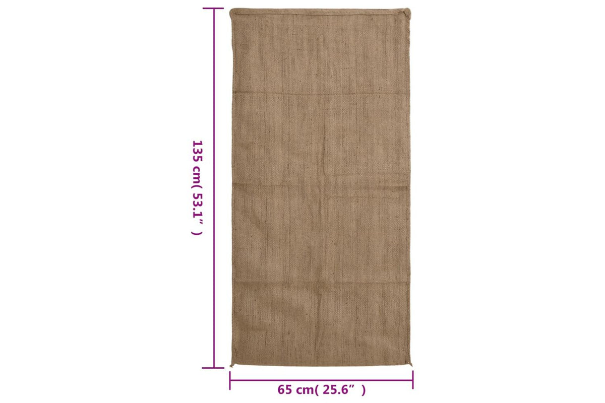 vidaXL 155786 Jute Sacks 10 Pcs 65x135cm 100% Jute 340 Gsm-7