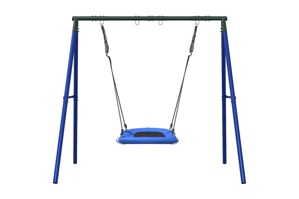 vidaXL 3283584 Outdoor Swing Set With Nest Swing-3