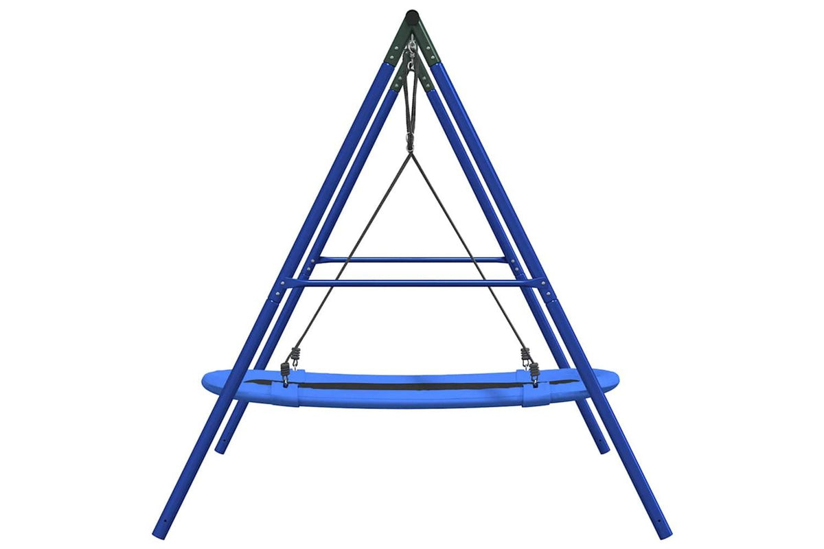 vidaXL 3283584 Outdoor Swing Set With Nest Swing-4