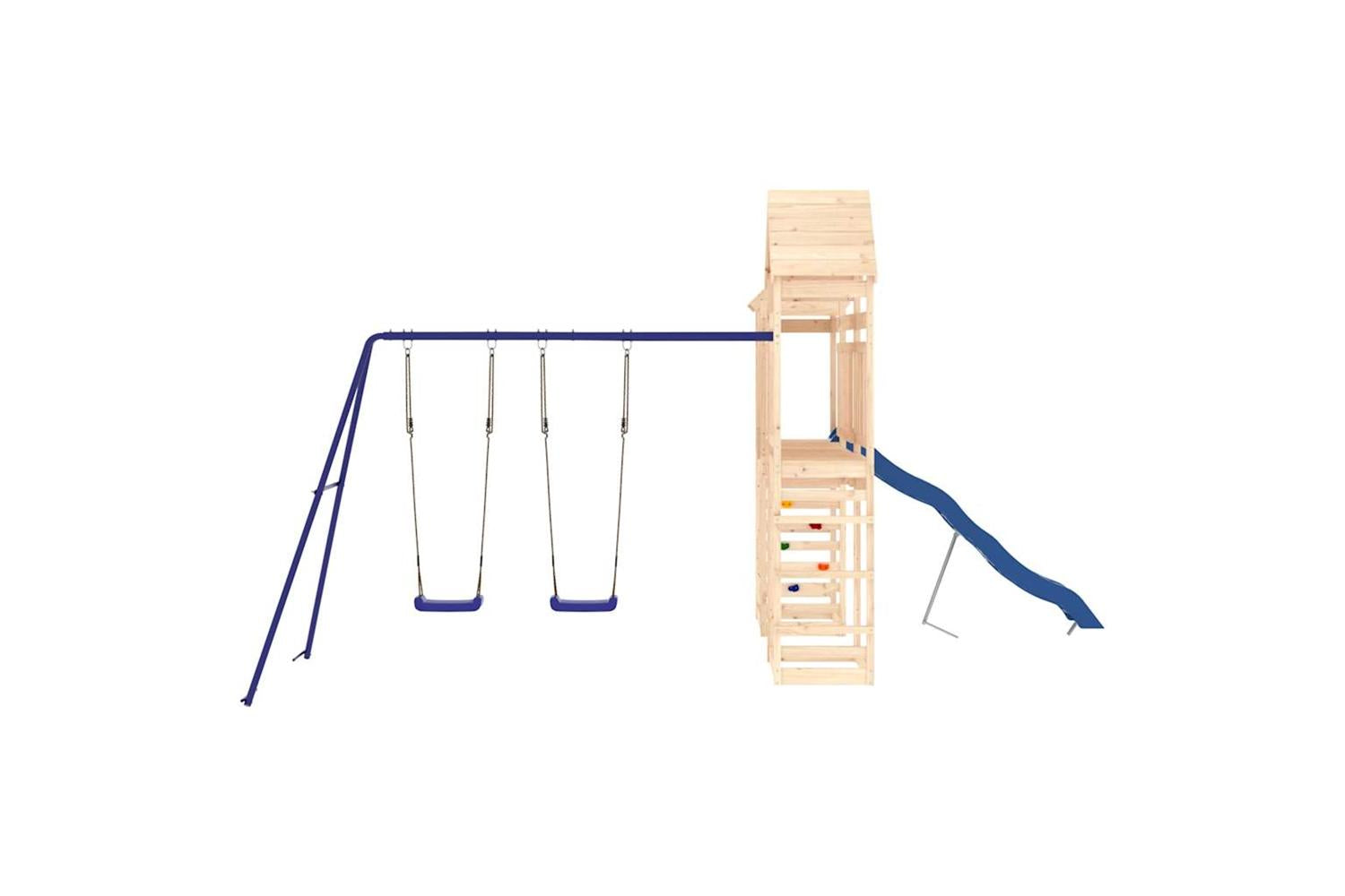 Vidaxl - 3156979 Outdoor Playset Solid Wood Pine-3