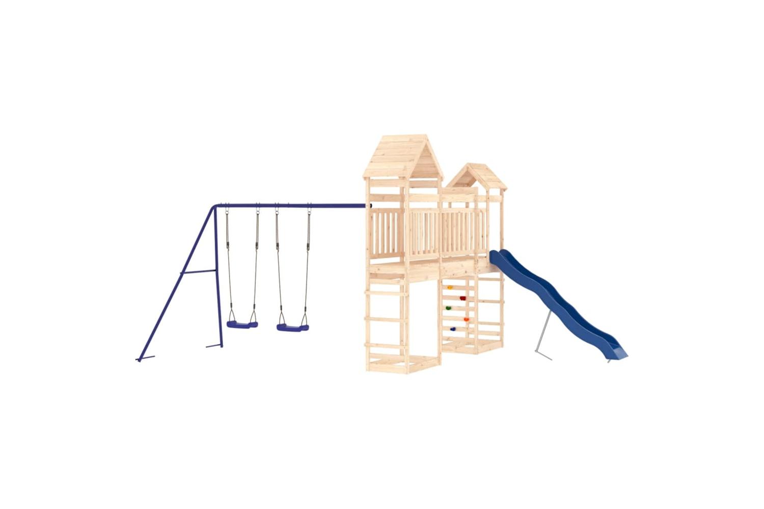 Vidaxl - 3156979 Outdoor Playset Solid Wood Pine-4