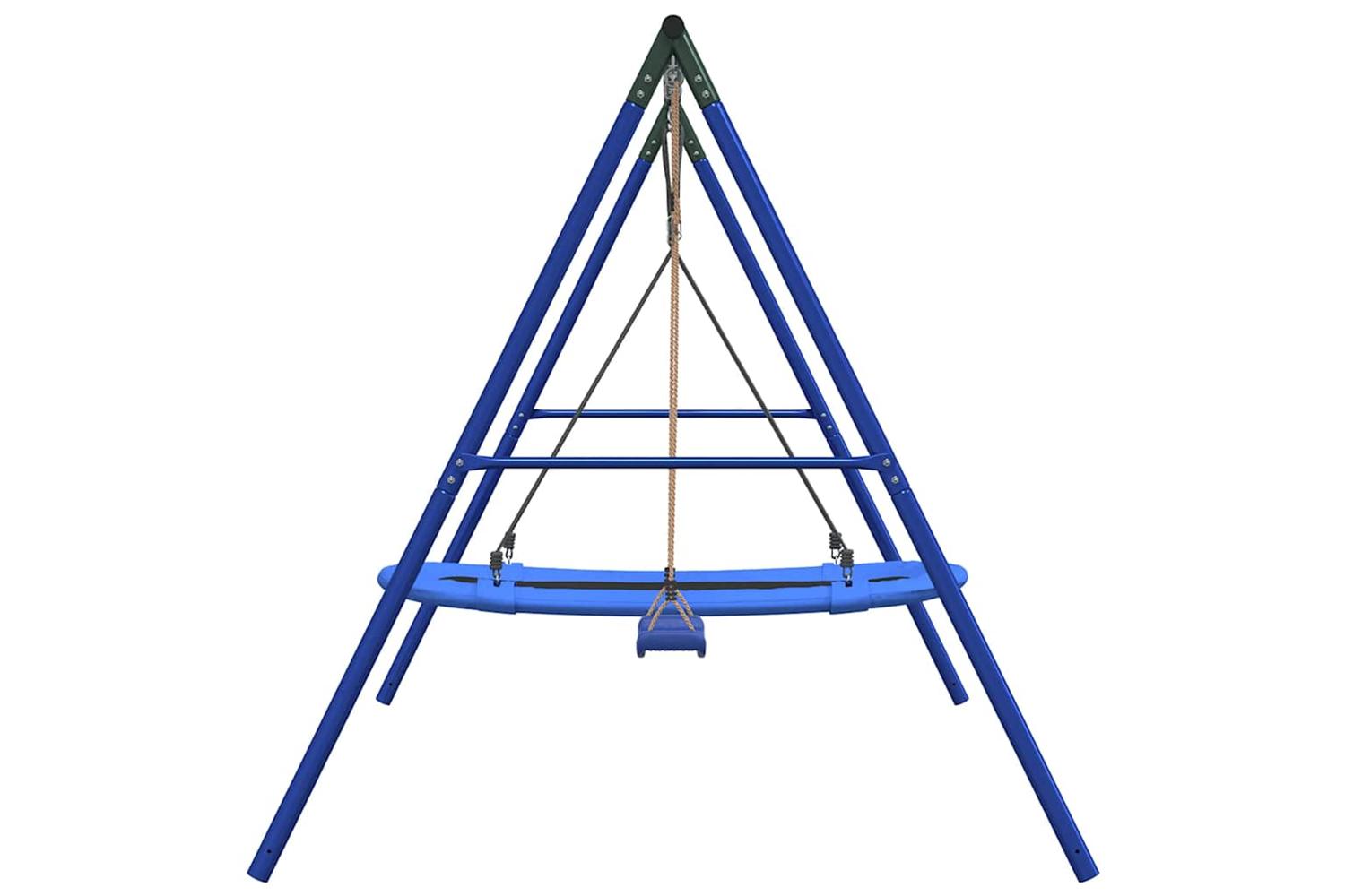vidaXL 3283597 Outdoor Swing Set With Swing And Nest Swing-4