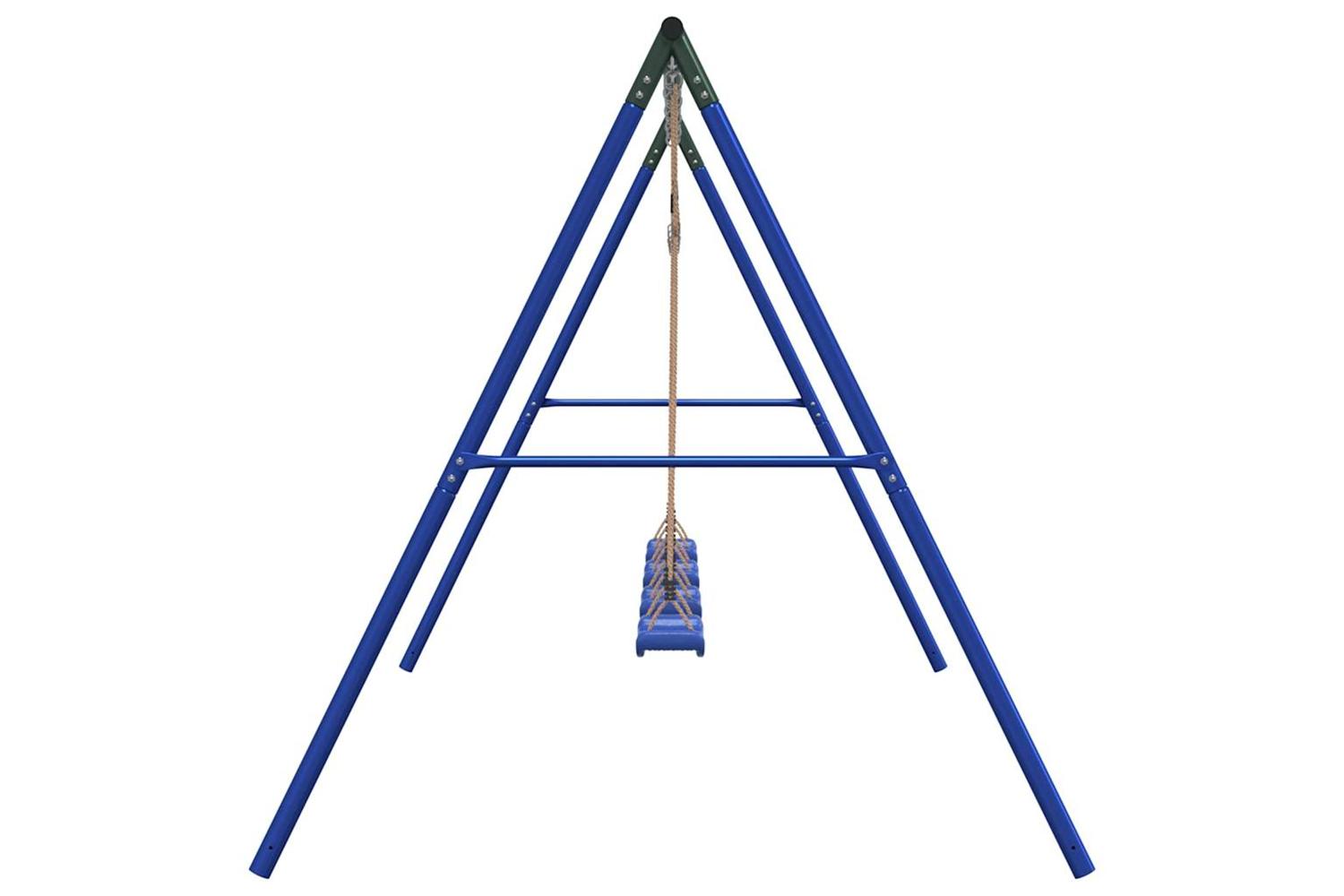 vidaXL 3283607 Outdoor Swing Set With 4 Swings-4