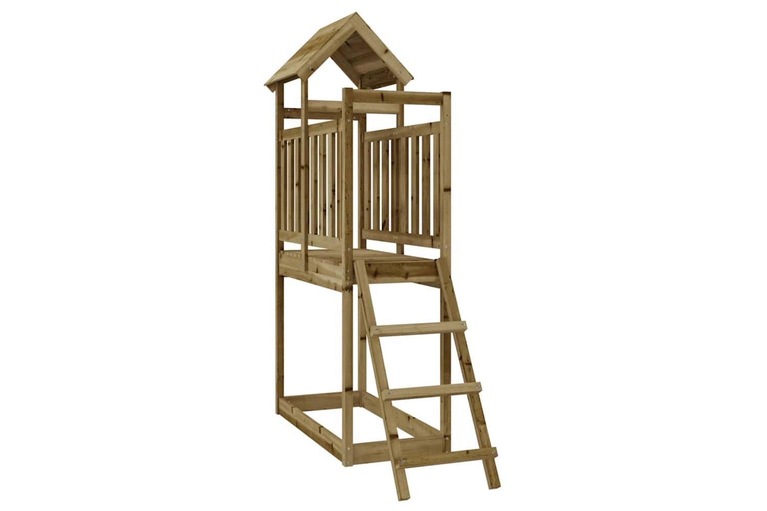 Vidaxl Outdoor Playset 53x110x214 Cm Impregnated Wood Pine