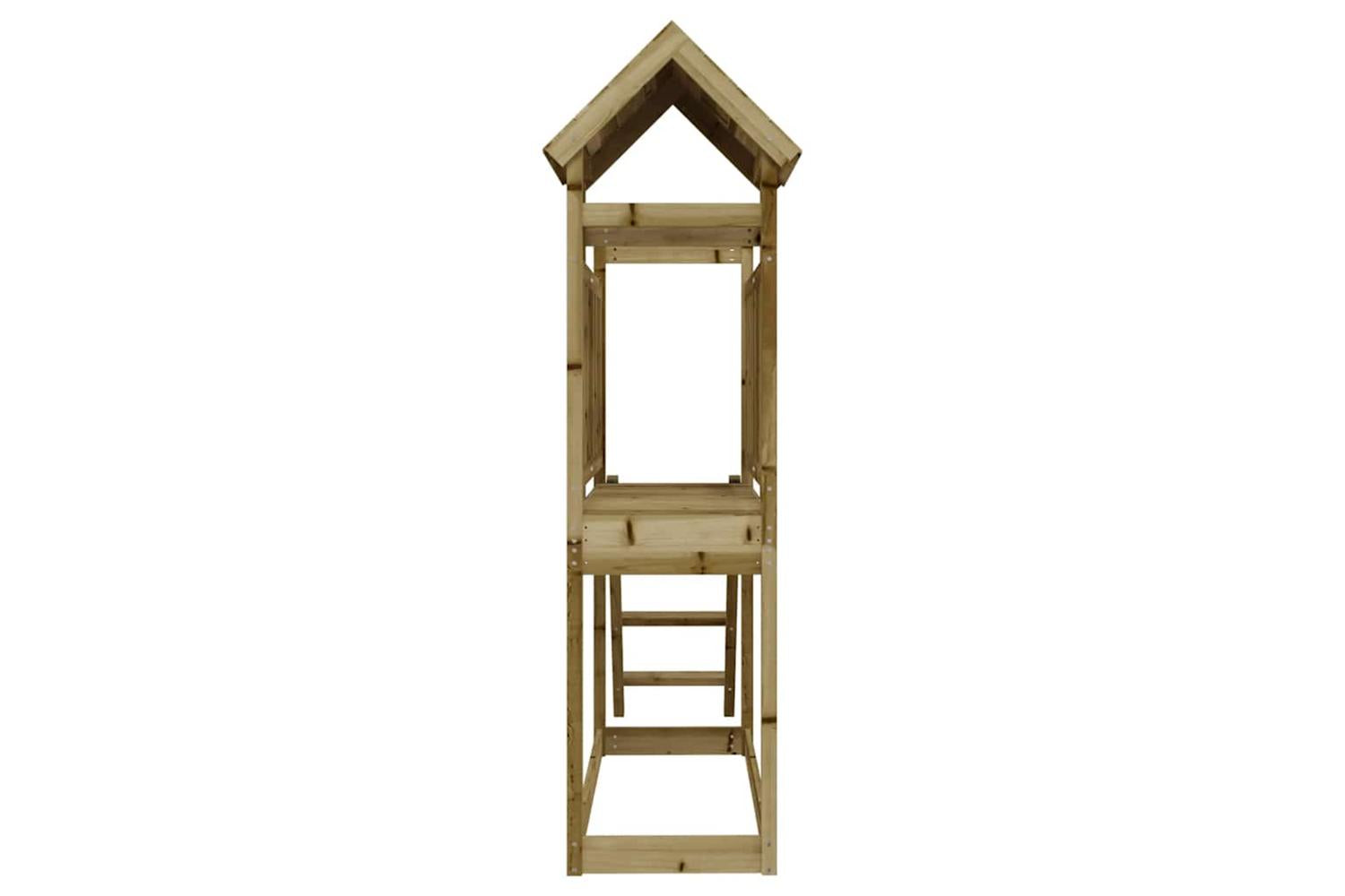 Vidaxl Outdoor Playset 53x110x214 Cm Impregnated Wood Pine-6