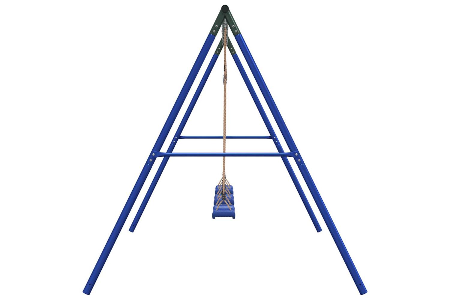 vidaXL 3283589 Outdoor Swing Set With 3 Swings-4