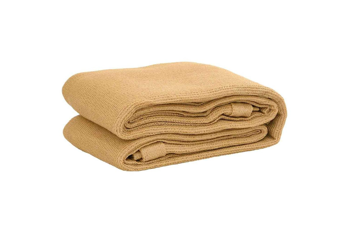 vidaXL 4002306 Tent Carpet Sand 400x700cm Hdpe-2