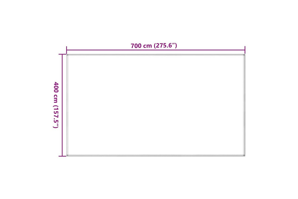 vidaXL 4002306 Tent Carpet Sand 400x700cm Hdpe-7