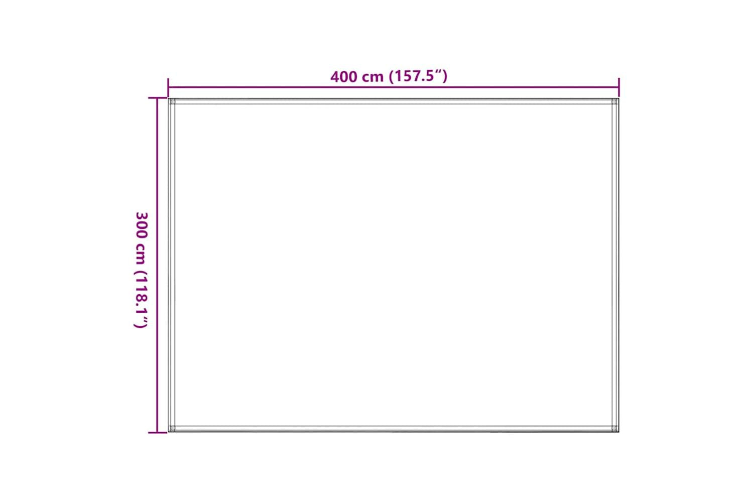 vidaXL 4002300 Tent Carpet Sand 300x400cm Hdpe-7