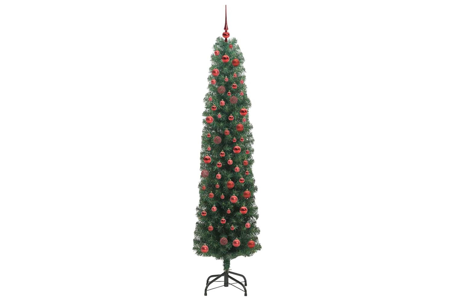 Vidaxl Artificial Christmas Tree With 300 Leds With Stand Green 180 Cm-3