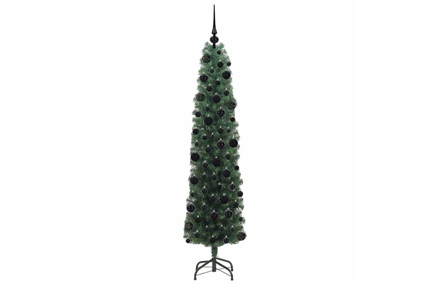 Vidaxl Artificial Christmas Tree With 300 Leds With Stand Green 180 Cm-4