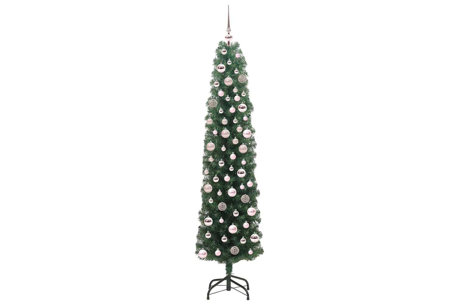 Vidaxl Artificial Christmas Tree With 300 Leds With Stand Green 180 Cm-3