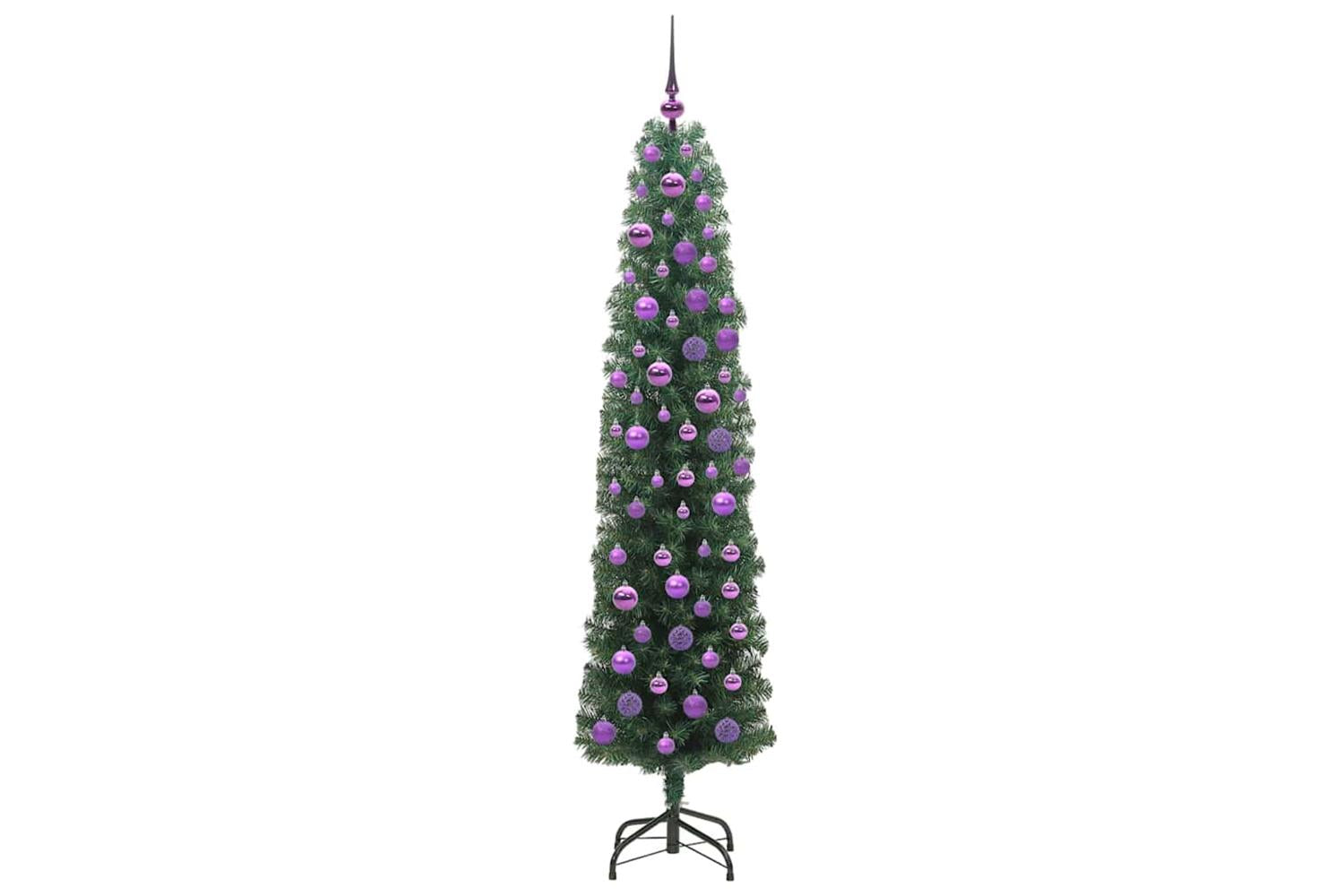 Vidaxl Artificial Christmas Tree With 300 Leds With Stand Green 180 Cm-4