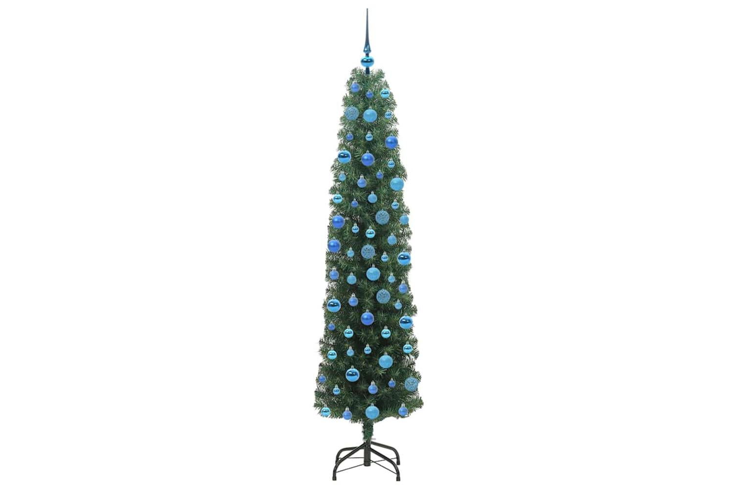 Vidaxl Artificial Christmas Tree With 300 Leds With Stand Green 180 Cm-4