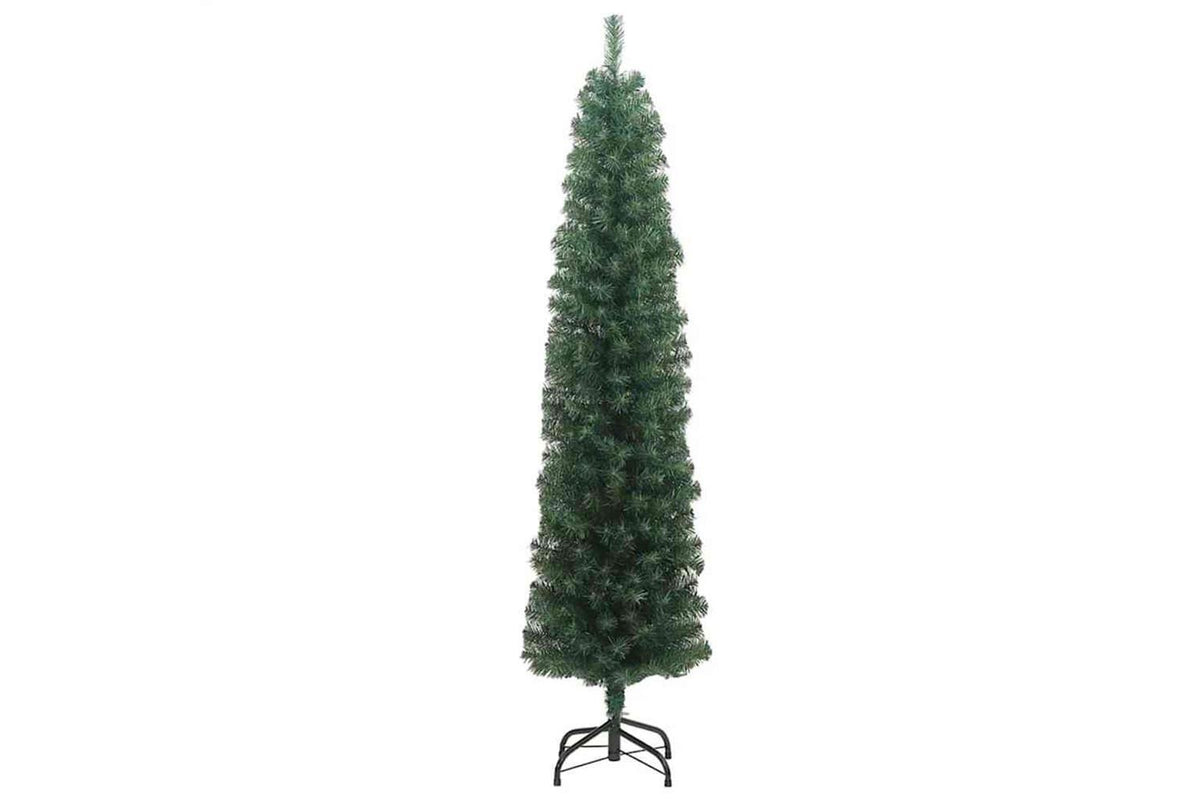 Vidaxl Artificial Christmas Tree With 300 Leds With Stand Green 210 Cm-3