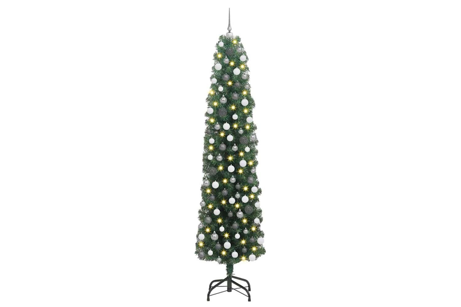 Vidaxl Artificial Christmas Tree With 300 Leds With Stand Green 210 Cm-2