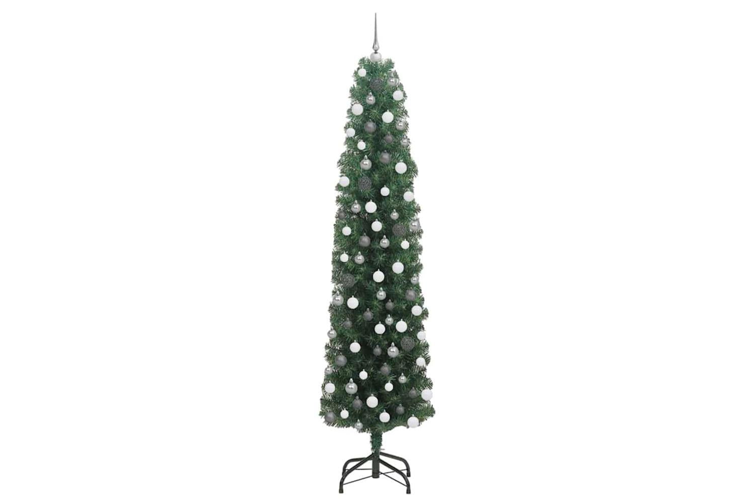 Vidaxl Artificial Christmas Tree With 300 Leds With Stand Green 210 Cm-3