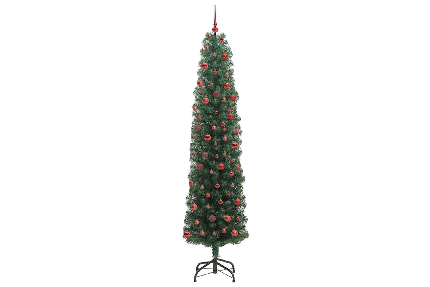 Vidaxl Artificial Christmas Tree With 300 Leds With Stand Green 210 Cm-3