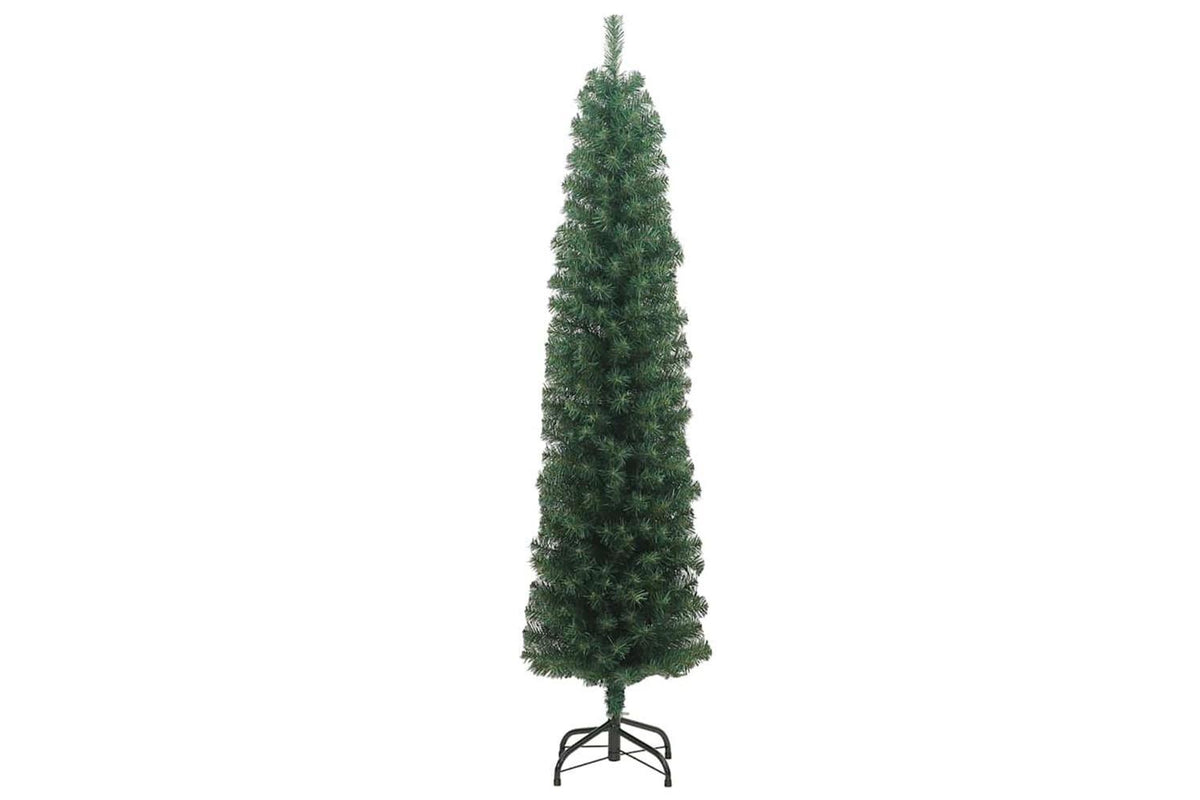 Vidaxl Artificial Christmas Tree With 300 Leds With Stand Green 210 Cm-5