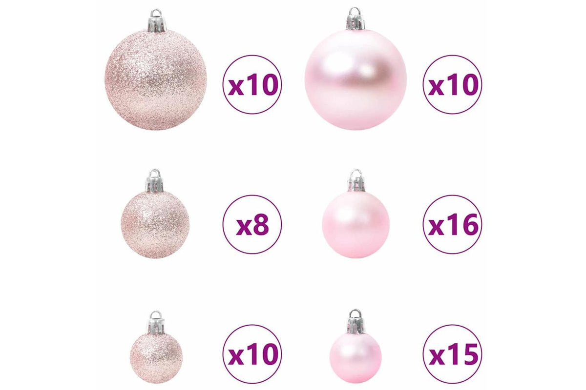 Vidaxl Artificial Christmas Tree With 300 Leds With Stand Green 210 Cm-7