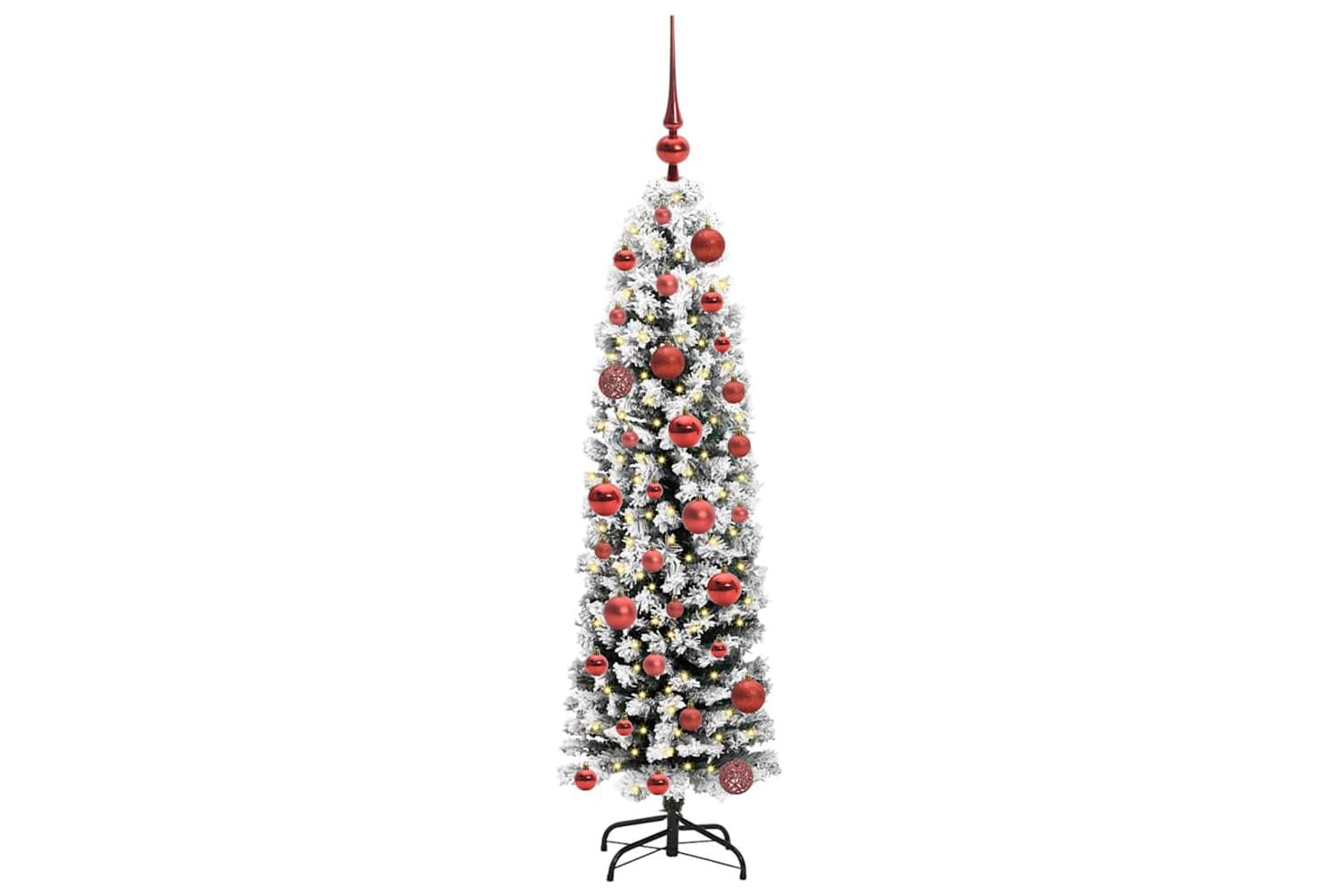 Vidaxl Artificial Christmas Tree With 150 Leds With Stand Green 120 Cm-3
