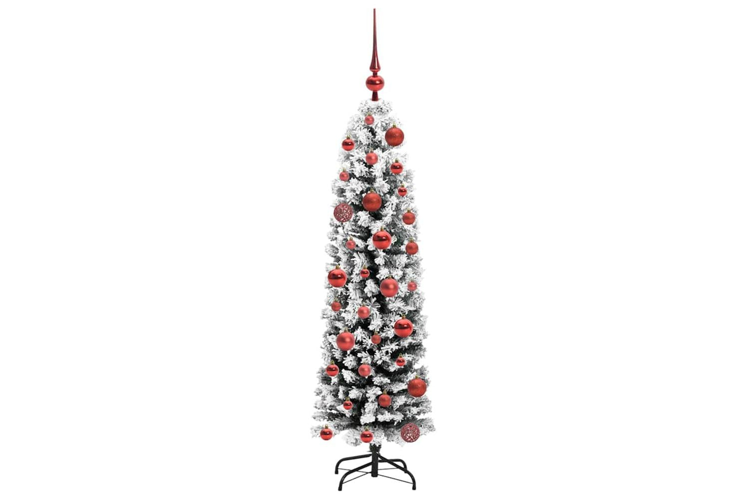 Vidaxl Artificial Christmas Tree With 150 Leds With Stand Green 120 Cm-4