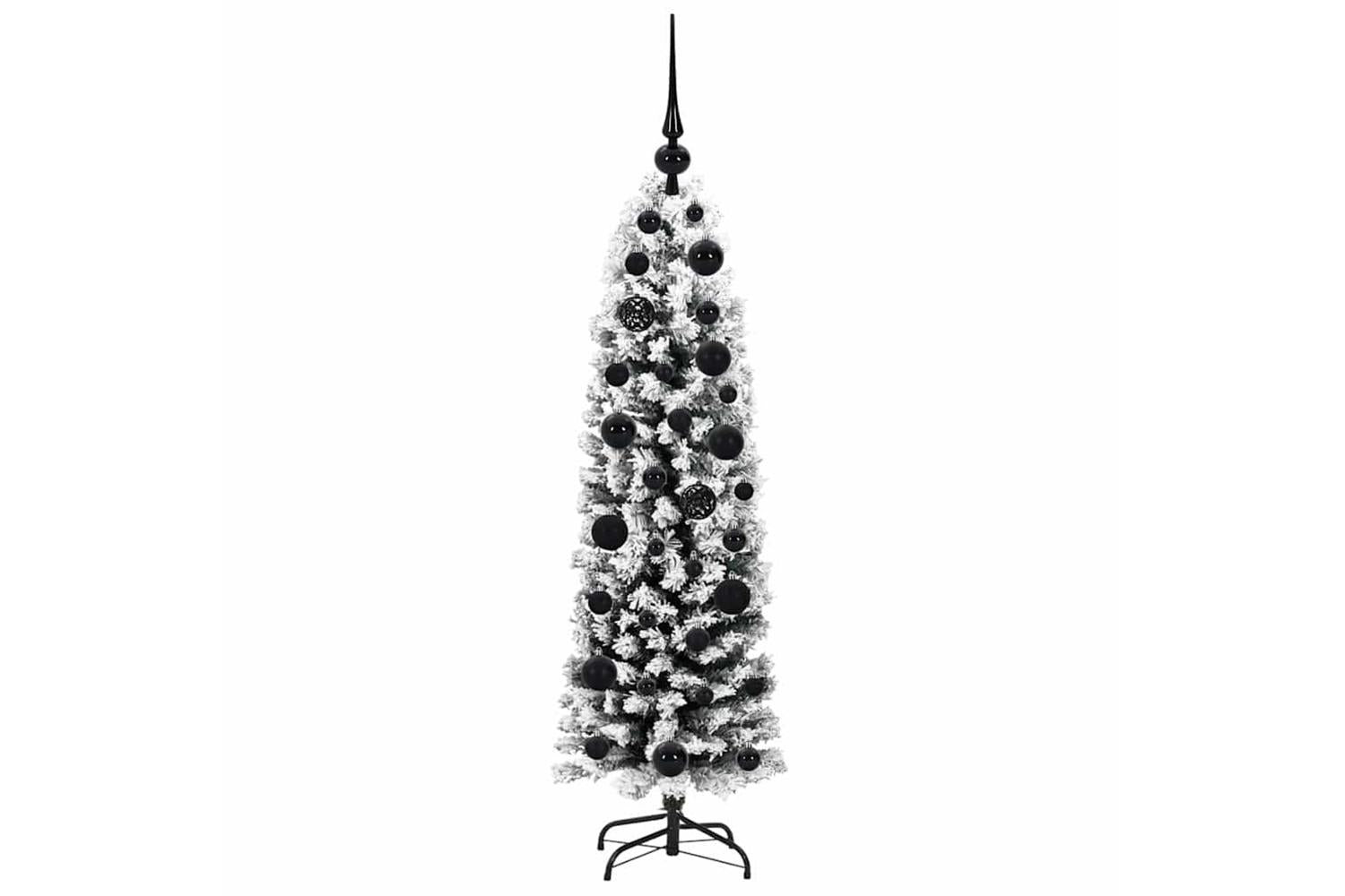 Vidaxl Artificial Christmas Tree With 150 Leds With Stand Green 120 Cm-4