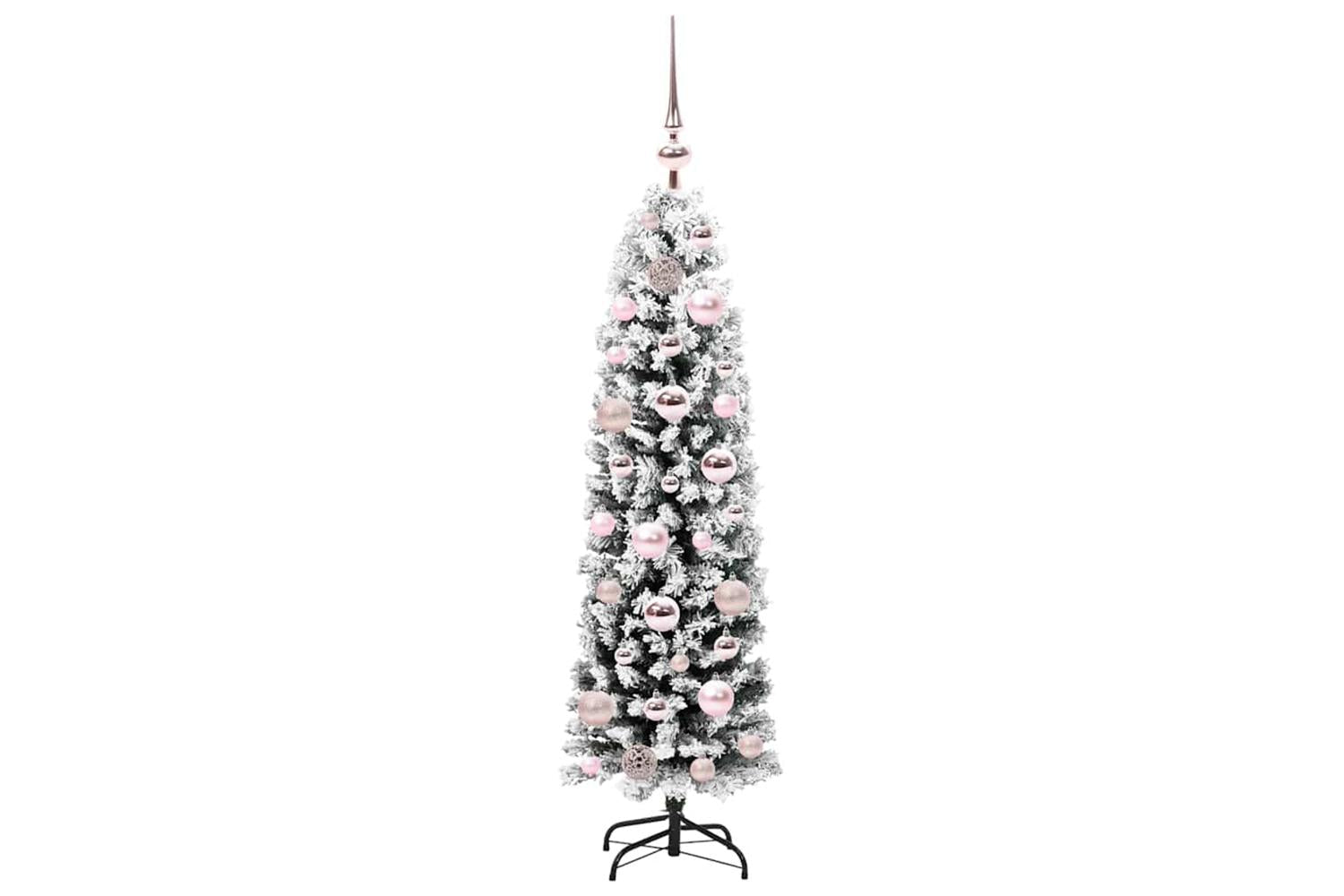 Vidaxl Artificial Christmas Tree With 150 Leds With Stand Green 120 Cm-4