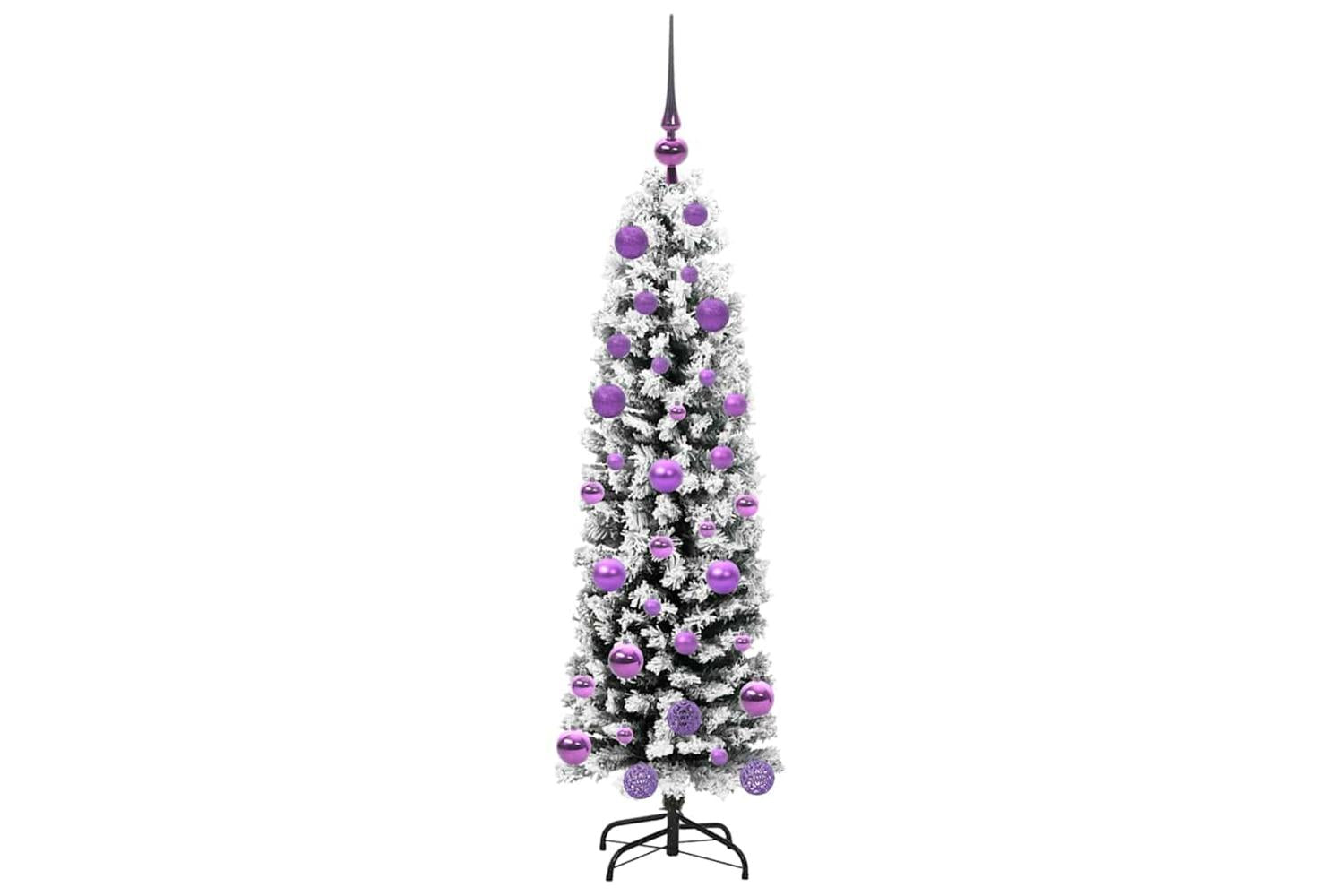 Vidaxl Artificial Christmas Tree With 150 Leds With Stand Green 120 Cm-7