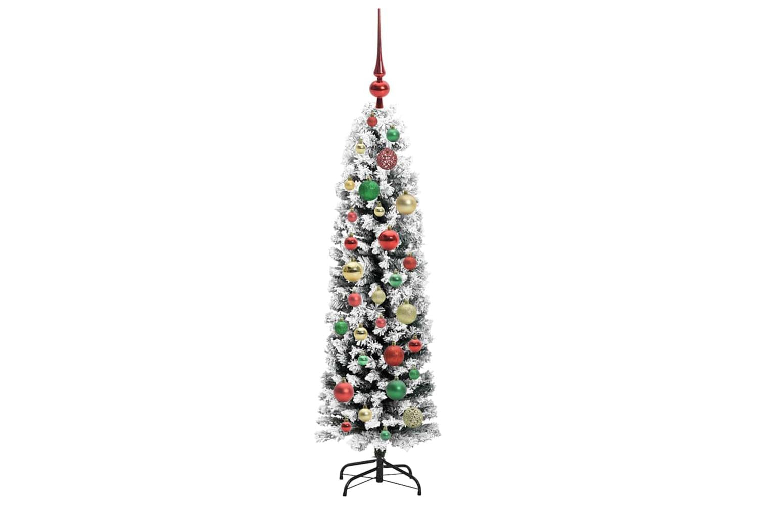 Vidaxl Artificial Christmas Tree With 150 Leds With Stand Green 120 Cm-6