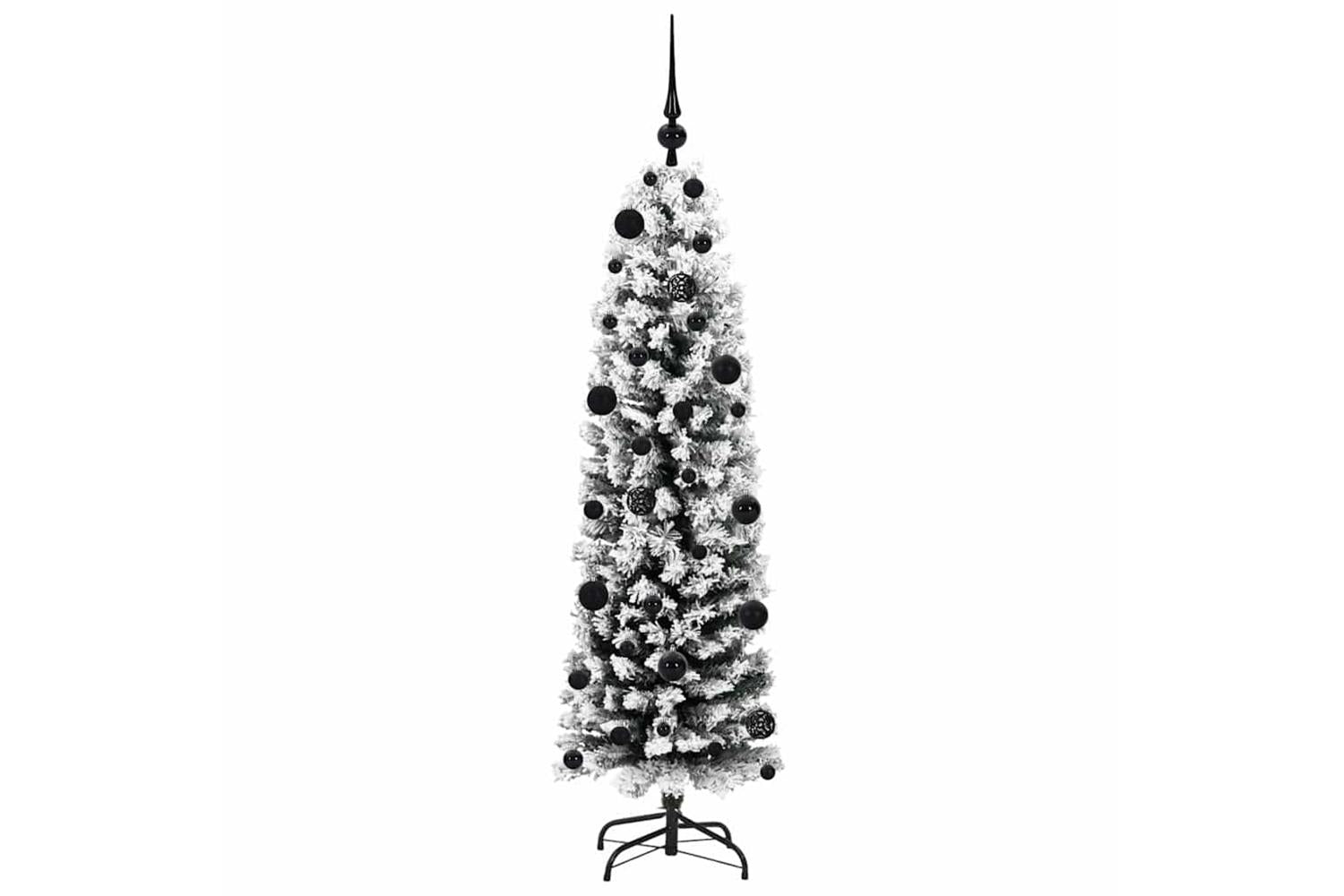 Vidaxl Artificial Christmas Tree With 150 Leds With Stand Green 150 Cm-4