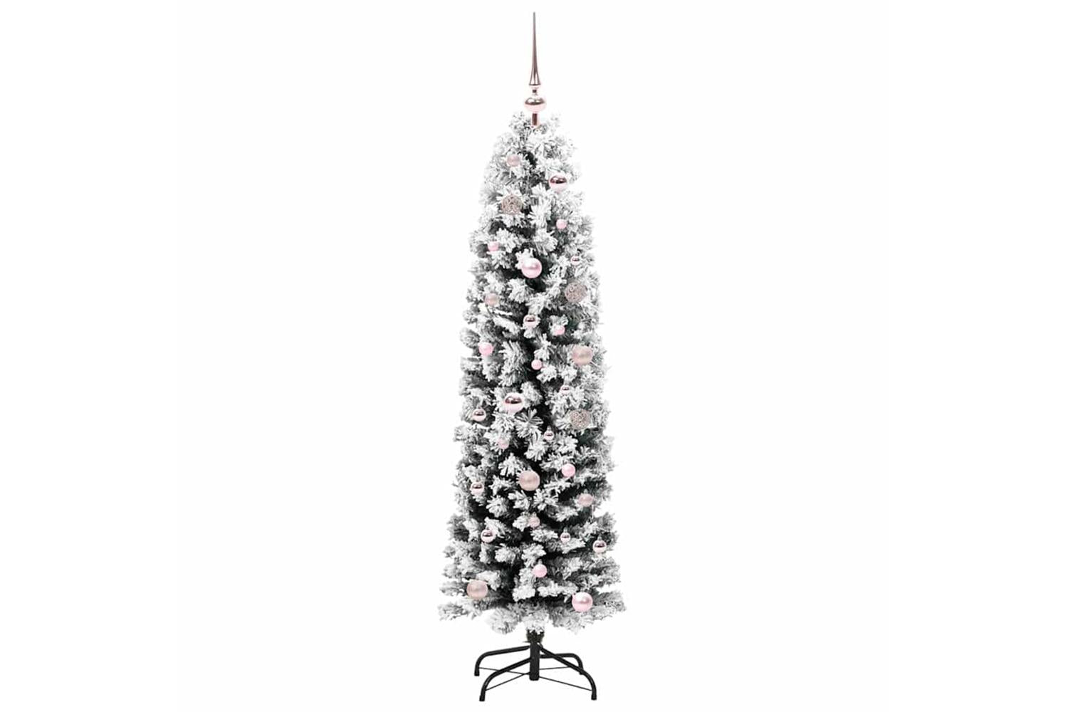 Vidaxl Artificial Christmas Tree With 150 Leds With Stand Green 150 Cm-3