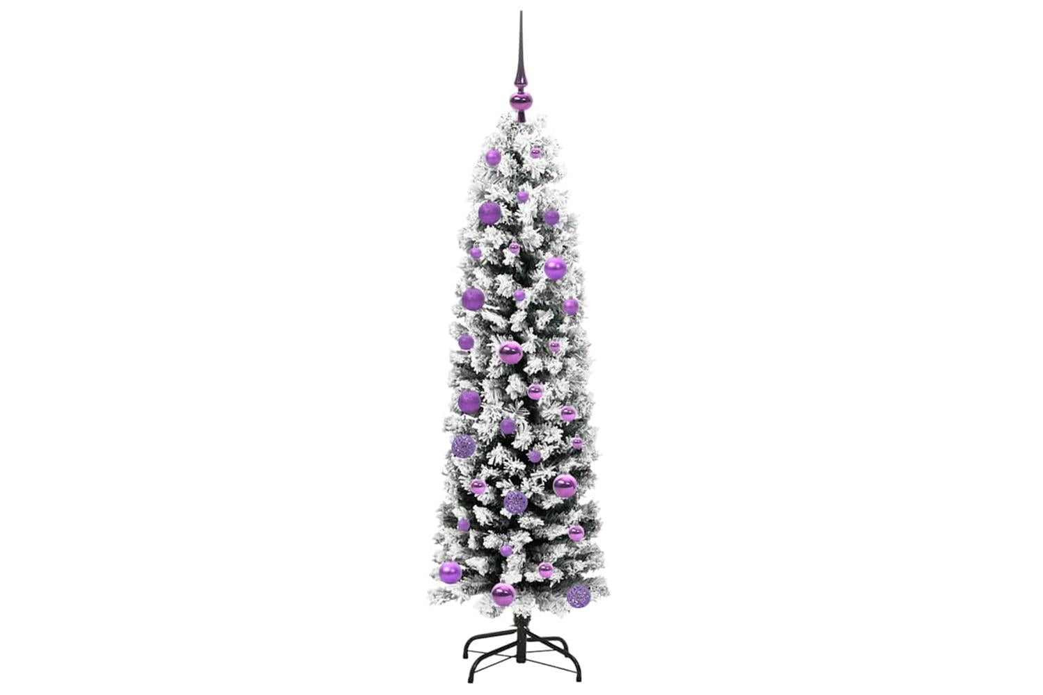 Vidaxl Artificial Christmas Tree With 150 Leds With Stand Green 150 Cm-4