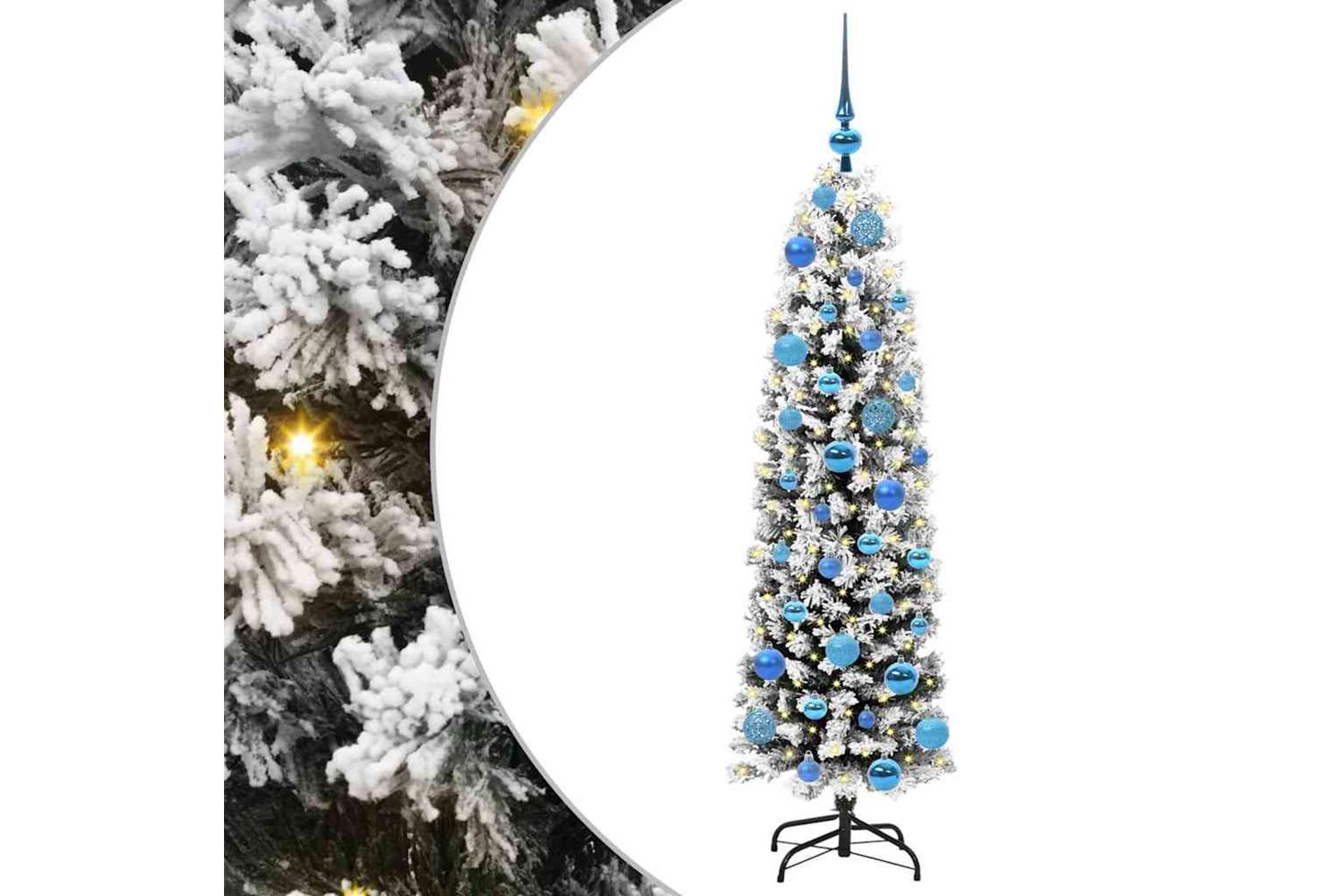 Vidaxl Artificial Christmas Tree With 150 Leds With Stand Green 150 Cm