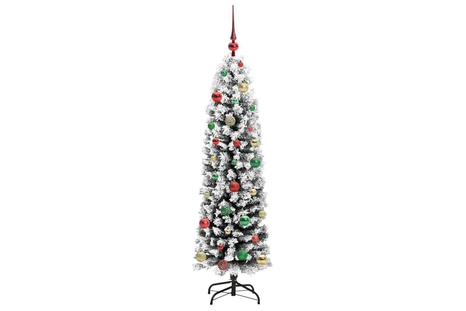 Vidaxl Artificial Christmas Tree With 150 Leds With Stand Green 150 Cm-6