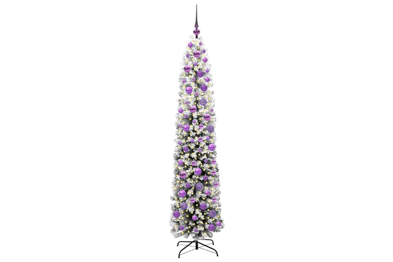 Vidaxl Artificial Christmas Tree With 300 Leds With Stand Green 180 Cm-3