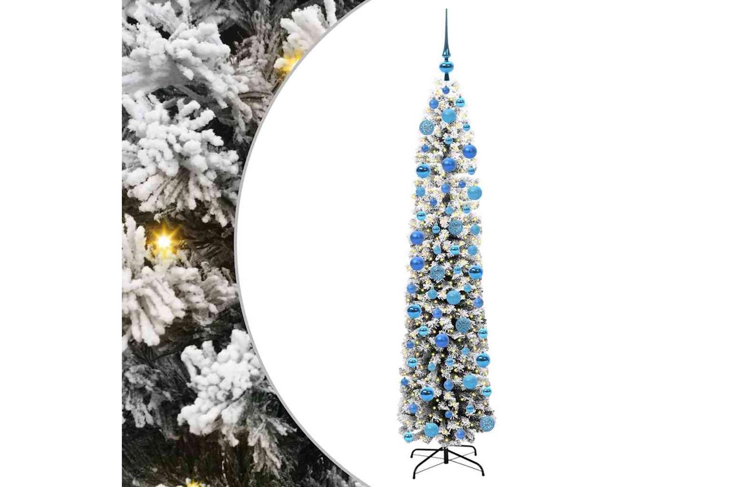Vidaxl Artificial Christmas Tree With 300 Leds With Stand Green 180 Cm