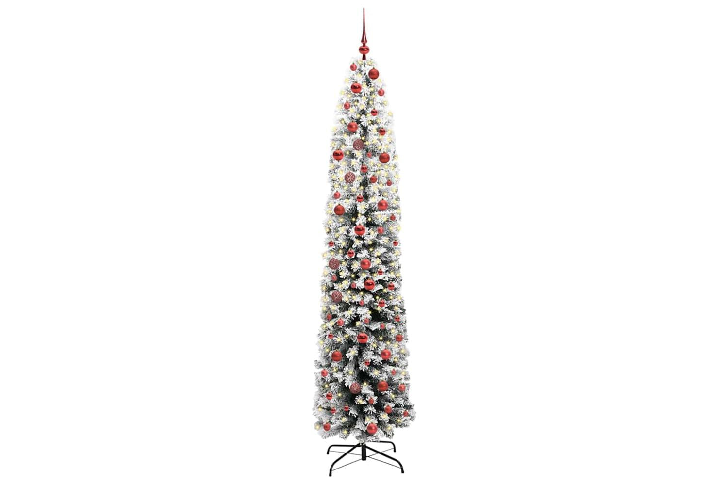 Vidaxl Artificial Christmas Tree With 300 Leds With Stand Green 210 Cm-2
