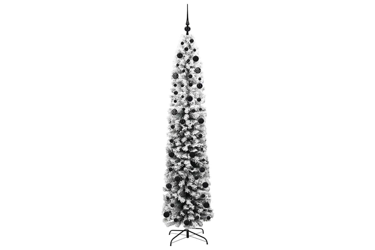 Vidaxl Artificial Christmas Tree With 300 Leds With Stand Green 210 Cm-4