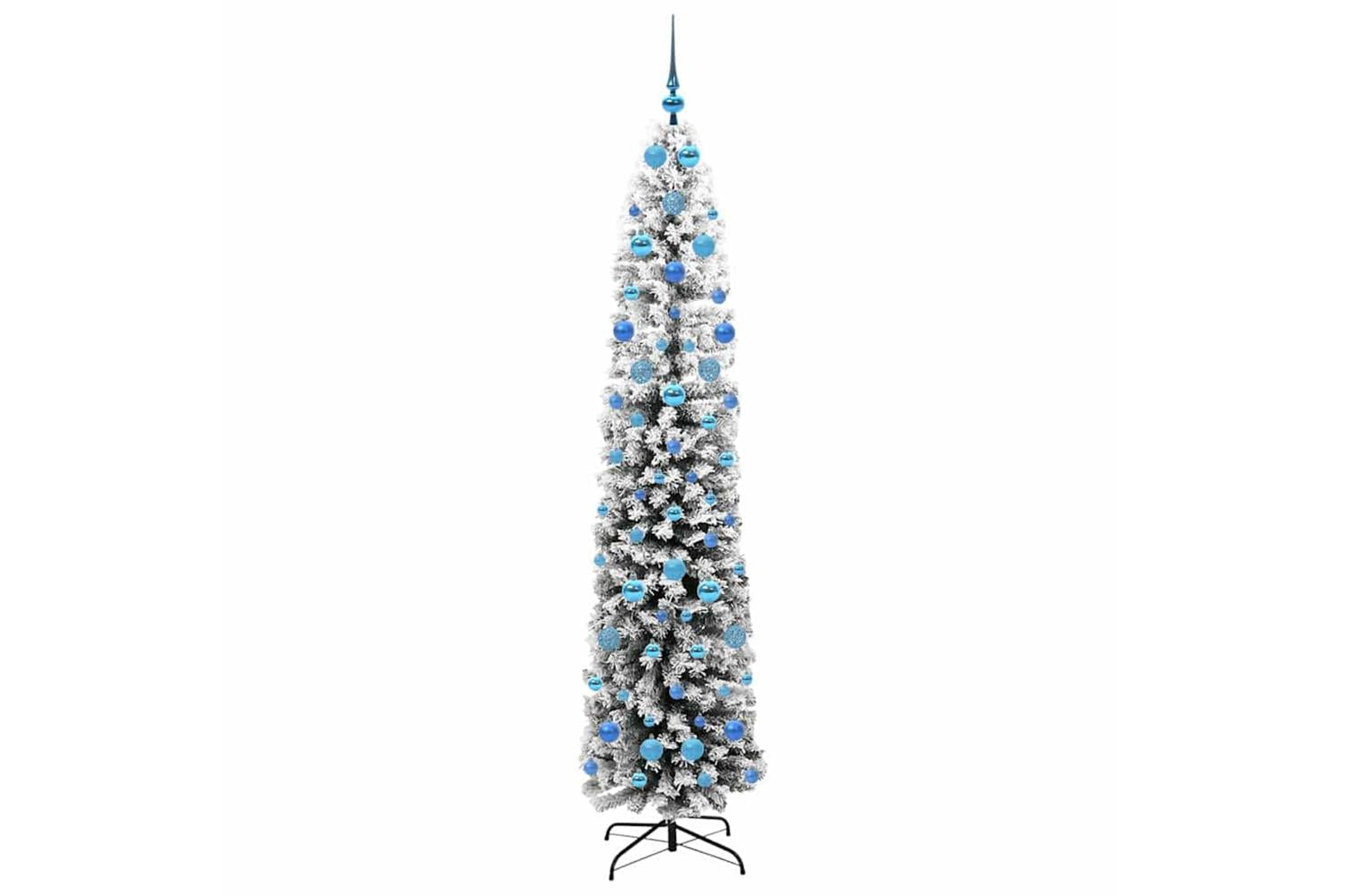 Vidaxl Artificial Christmas Tree With 300 Leds With Stand Green 210 Cm-4