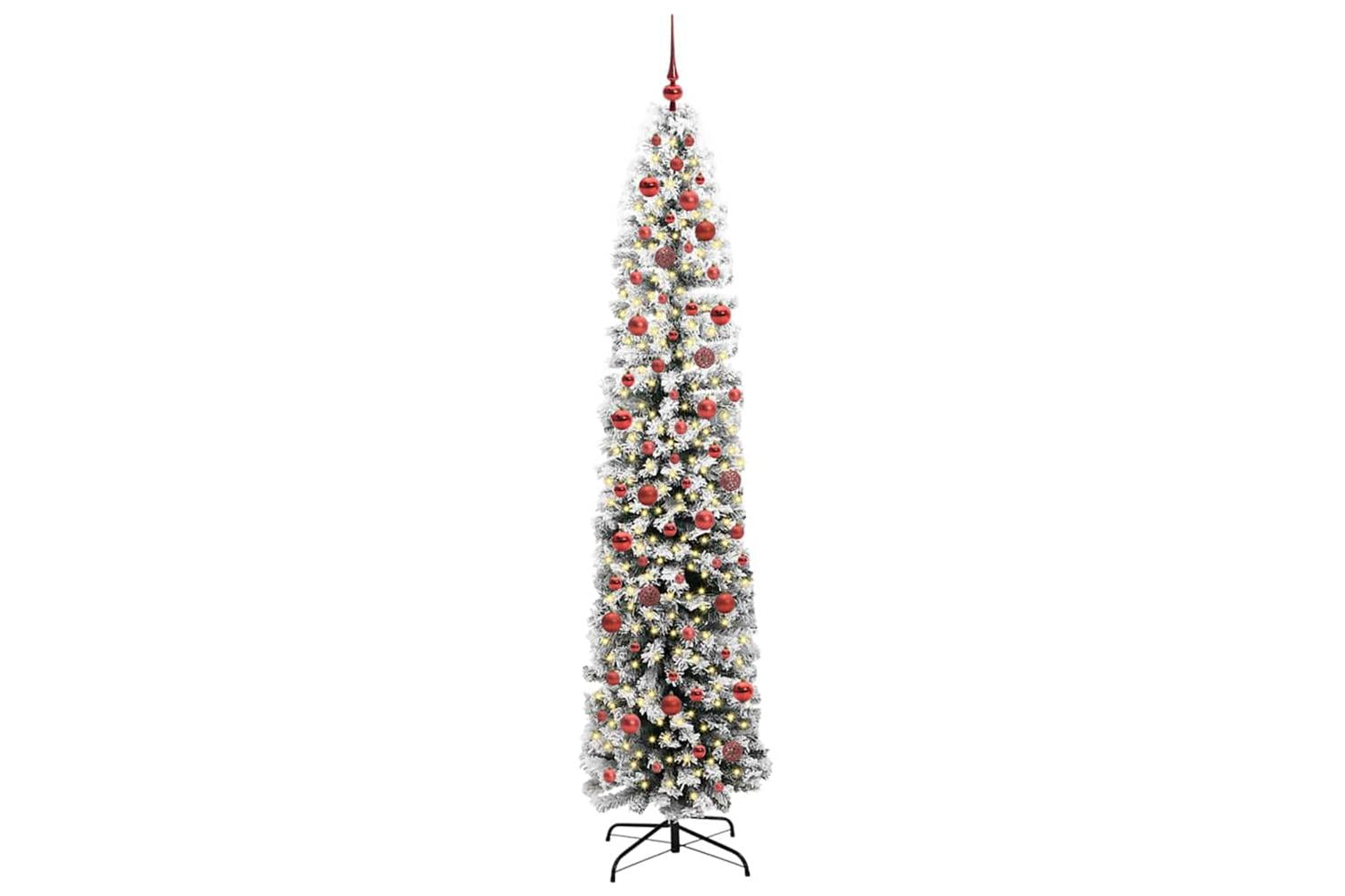 Vidaxl Artificial Christmas Tree With 300 Leds With Stand Green 240 Cm-3